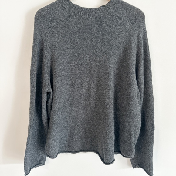 OAK + FORT Knitted Gray Sweater | Size : Large - Picture 2 of 8